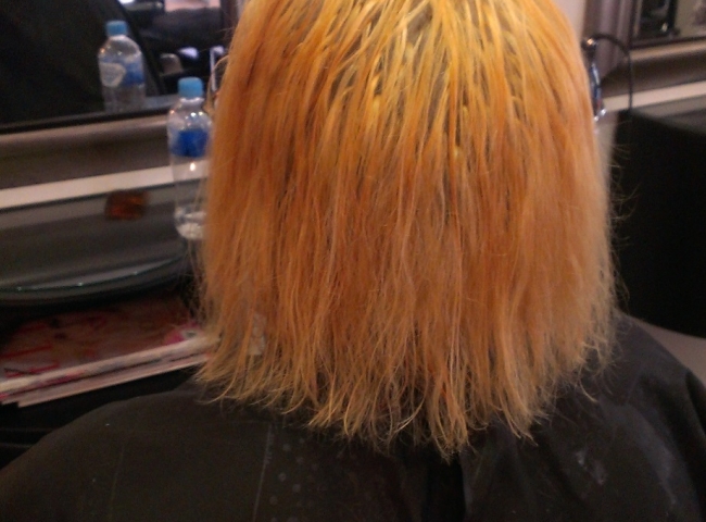Stripping Out The Dark Hair Dye